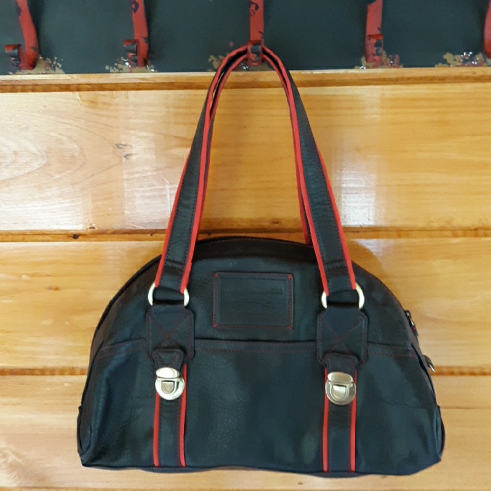 Red and black Tommy HillfigerHilfiger bag
